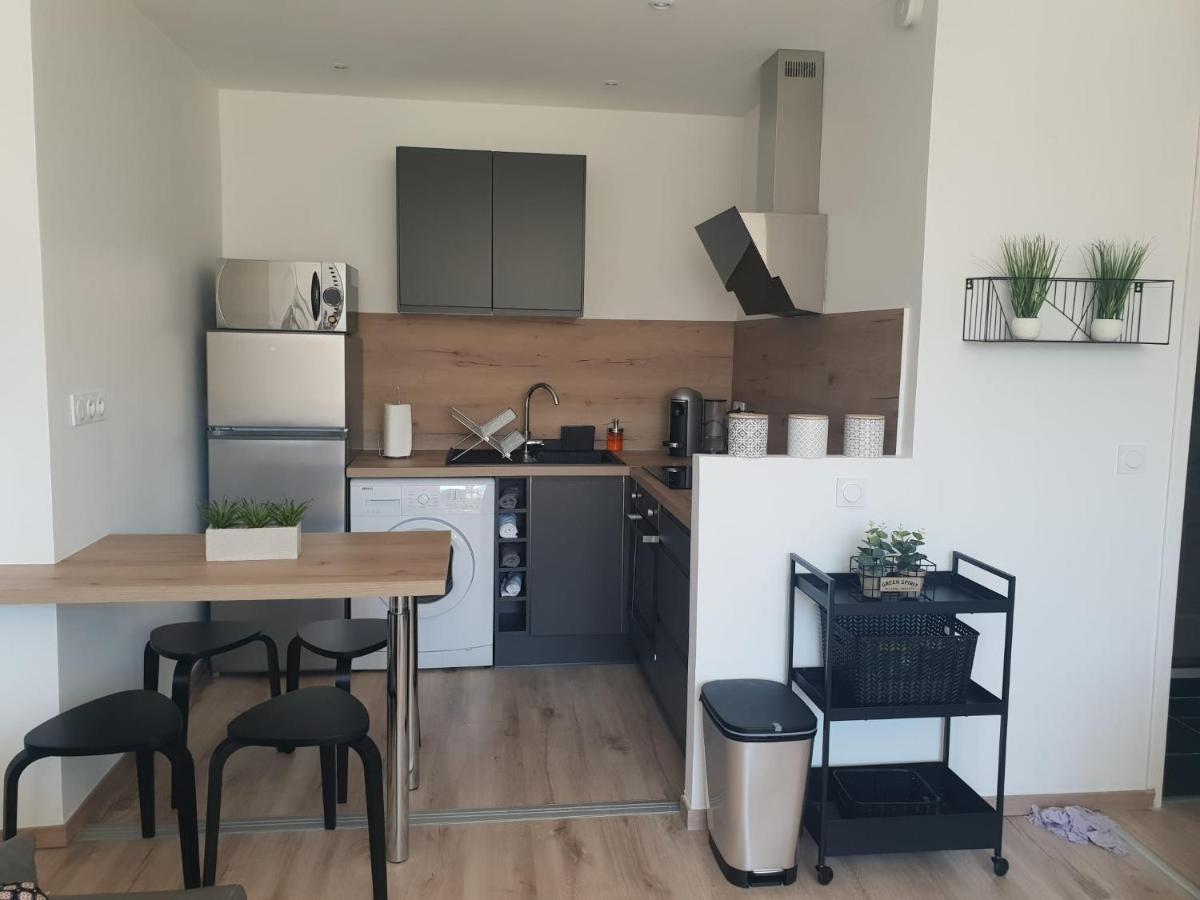 Ferienwohnung Cosy T2-Gare De Grenoble Exterior foto